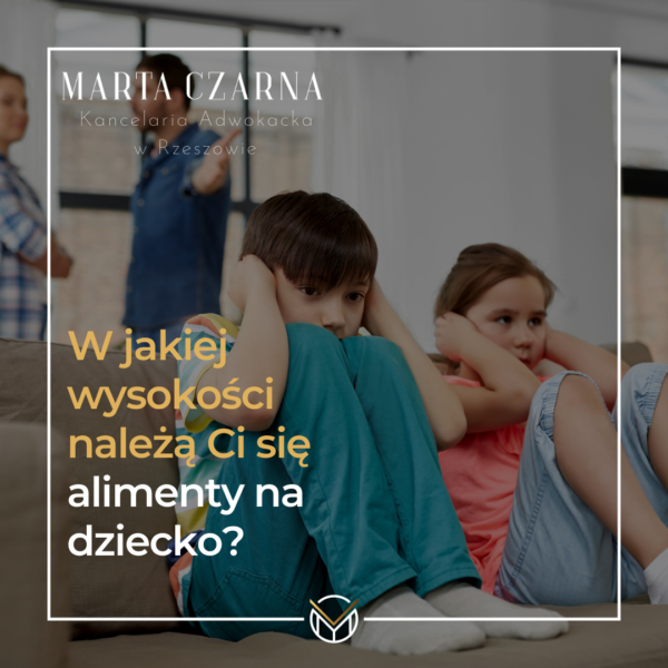W jakiej wysokości należą Ci się alimenty na dziecko?